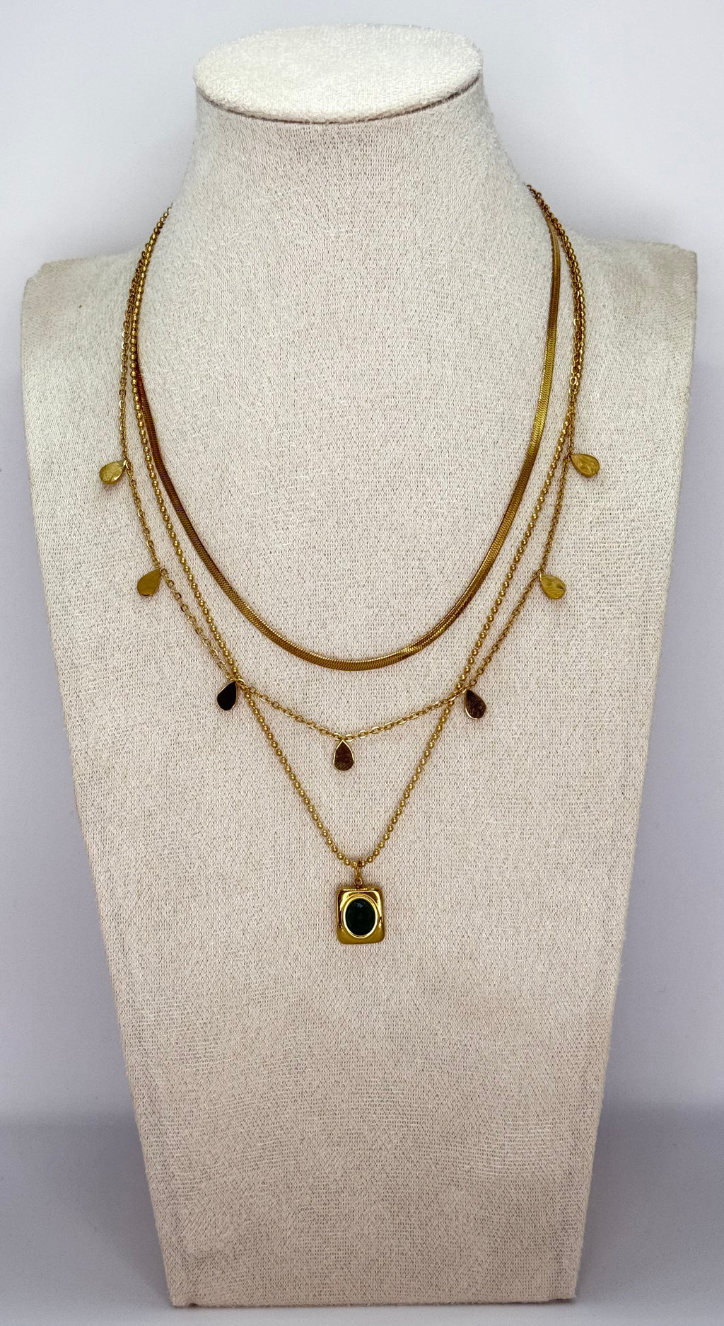 Set collana verde