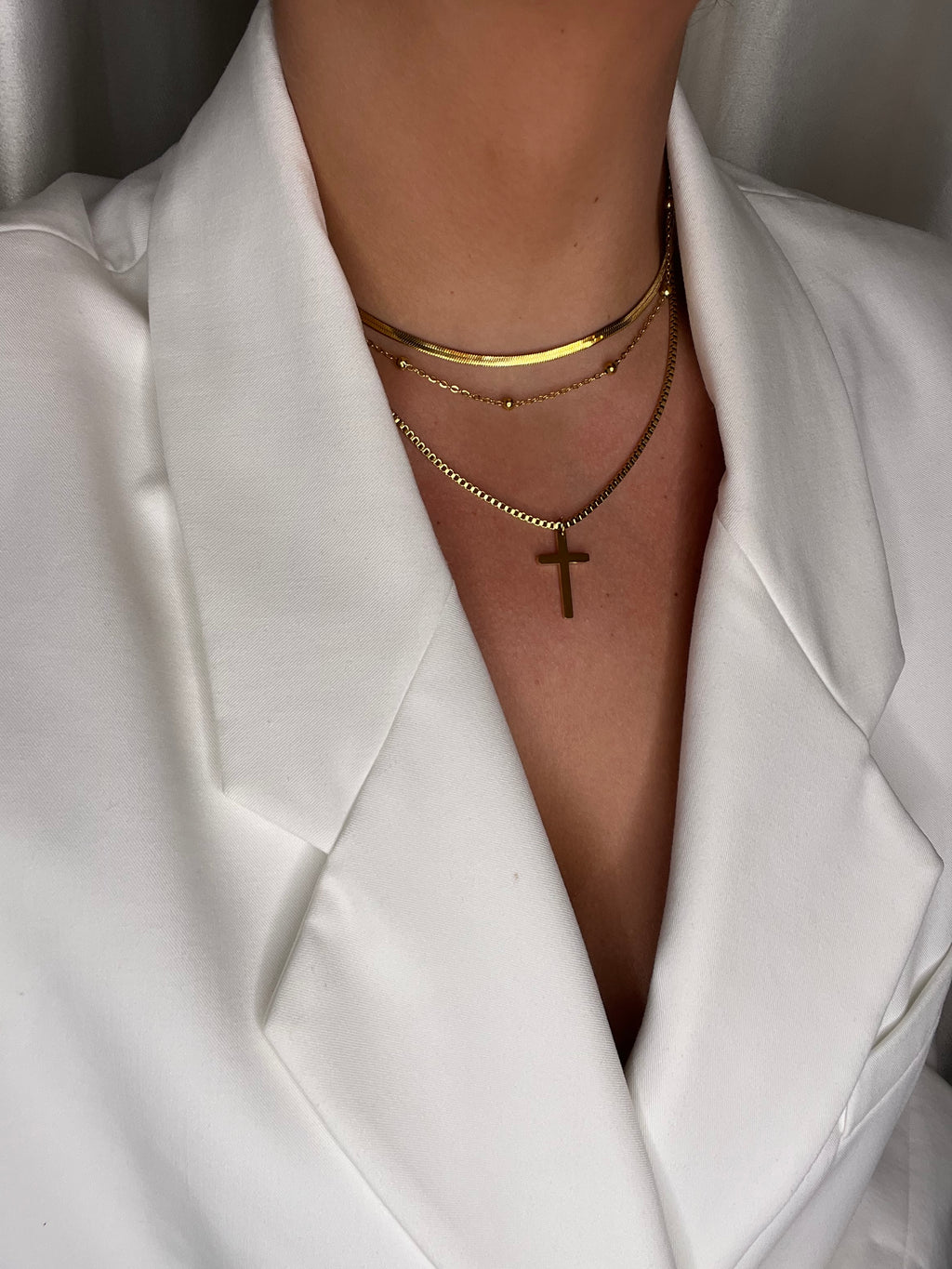 Collana set croce